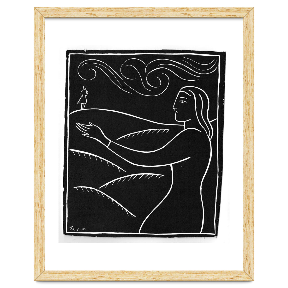 Woman With Future Self