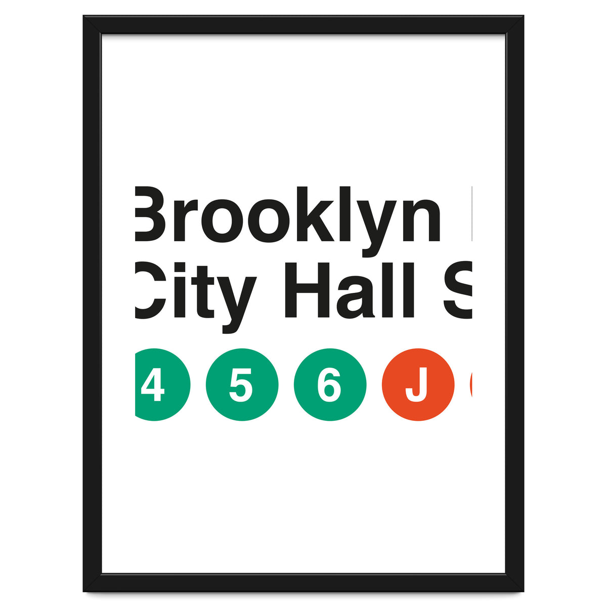 Vignelli's Subway Sign