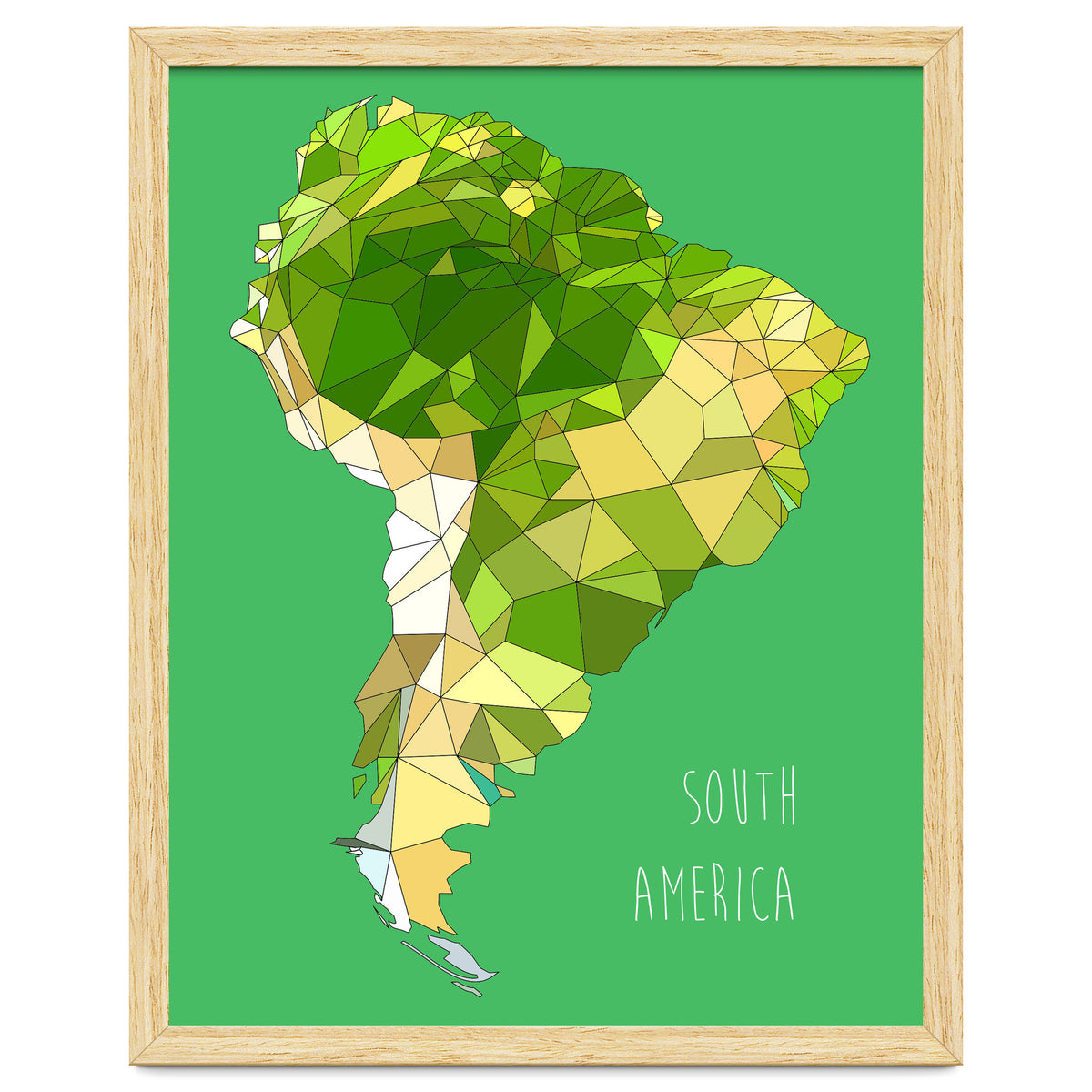 SOUTH AMERICA – Green