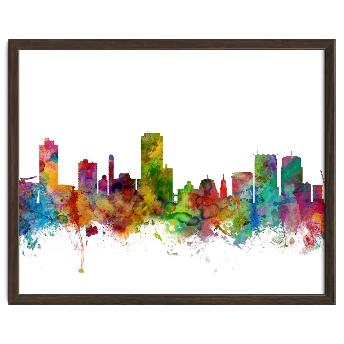 Wellington New Zealand Skyline