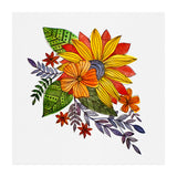Watercolor and ink Sunflower (Print Only) thumbnail