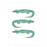 Alligator Trio (Print Only) thumbnail