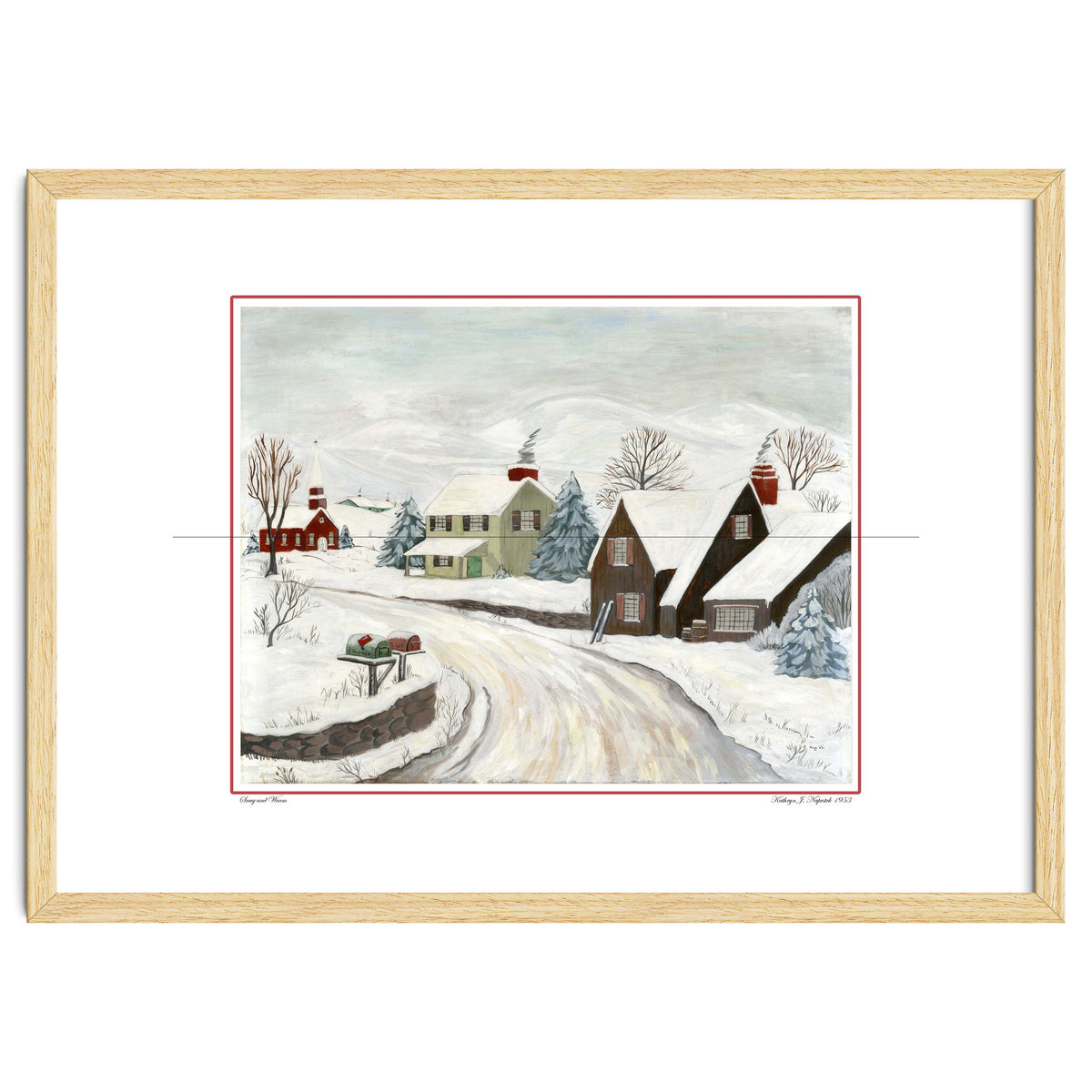 Snug & Warm Watercolor