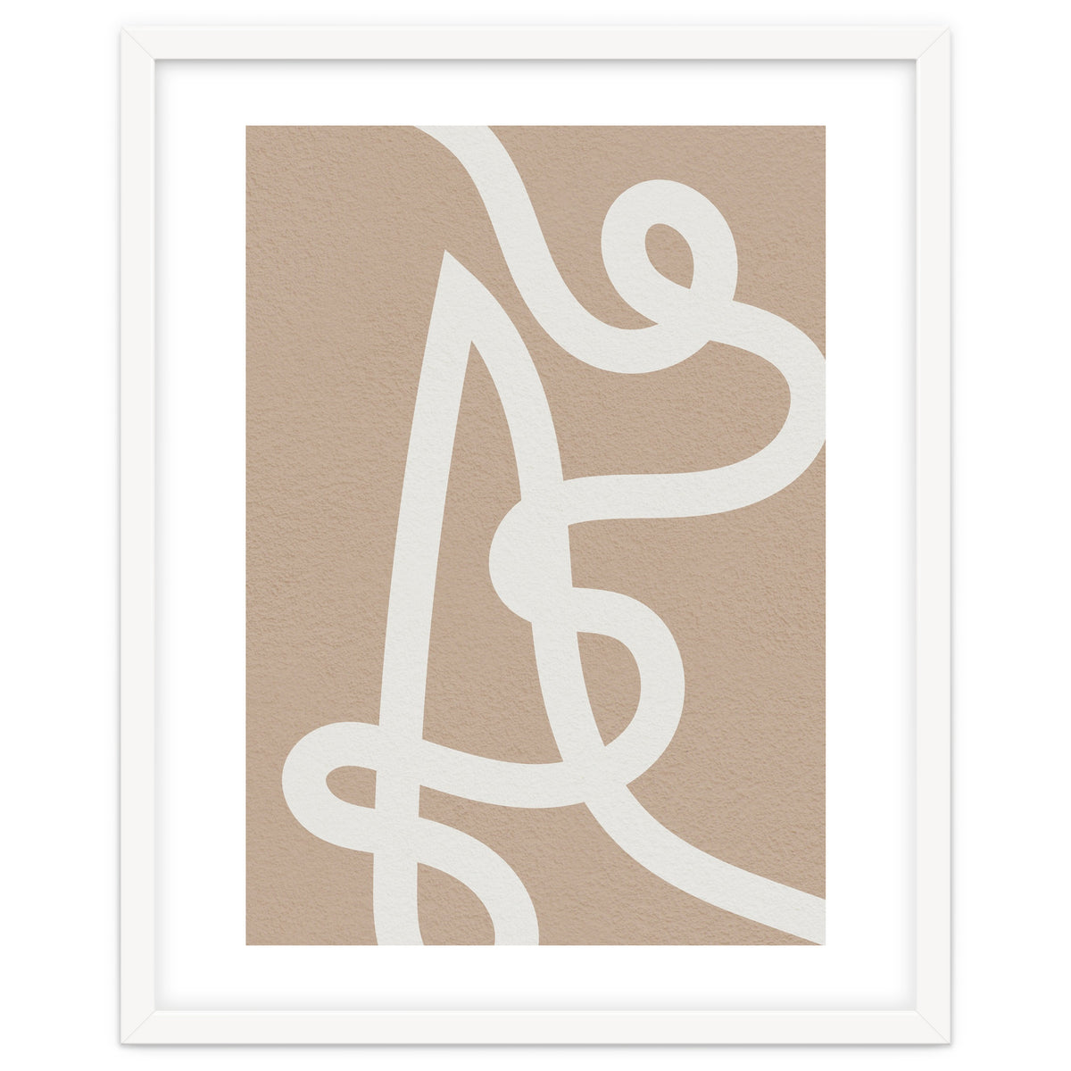 Abstract Minimal Line Art