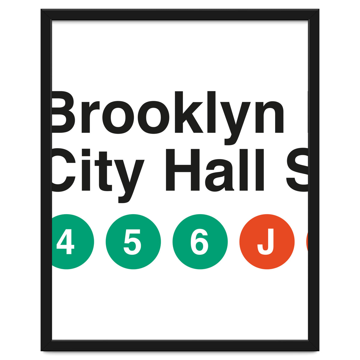 Vignelli's Subway Sign