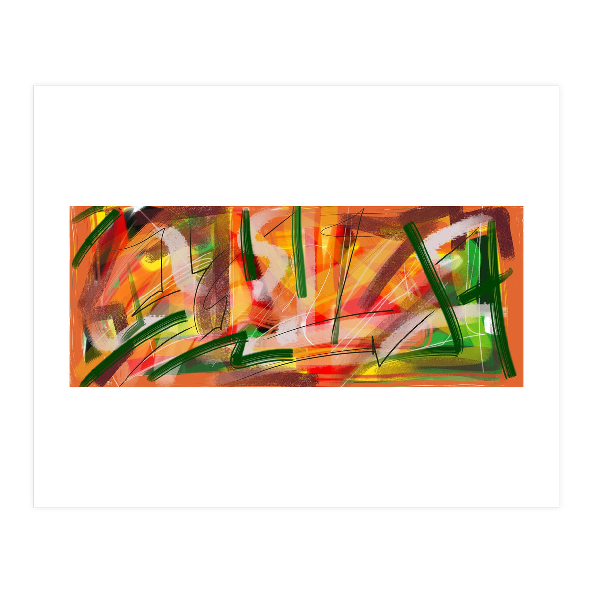 Orange Panorama (Print Only)