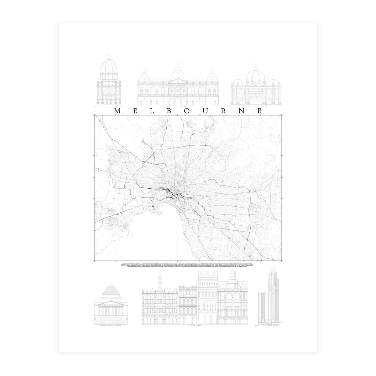 Melbourne (Print Only)