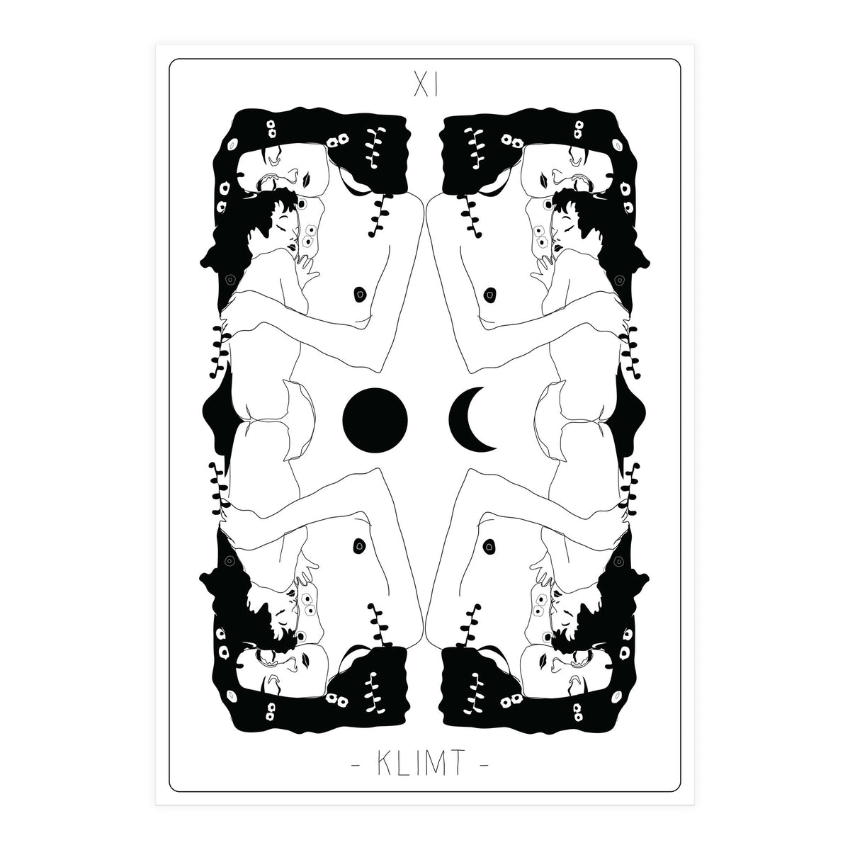 Klimt Tarot Card (Print Only)