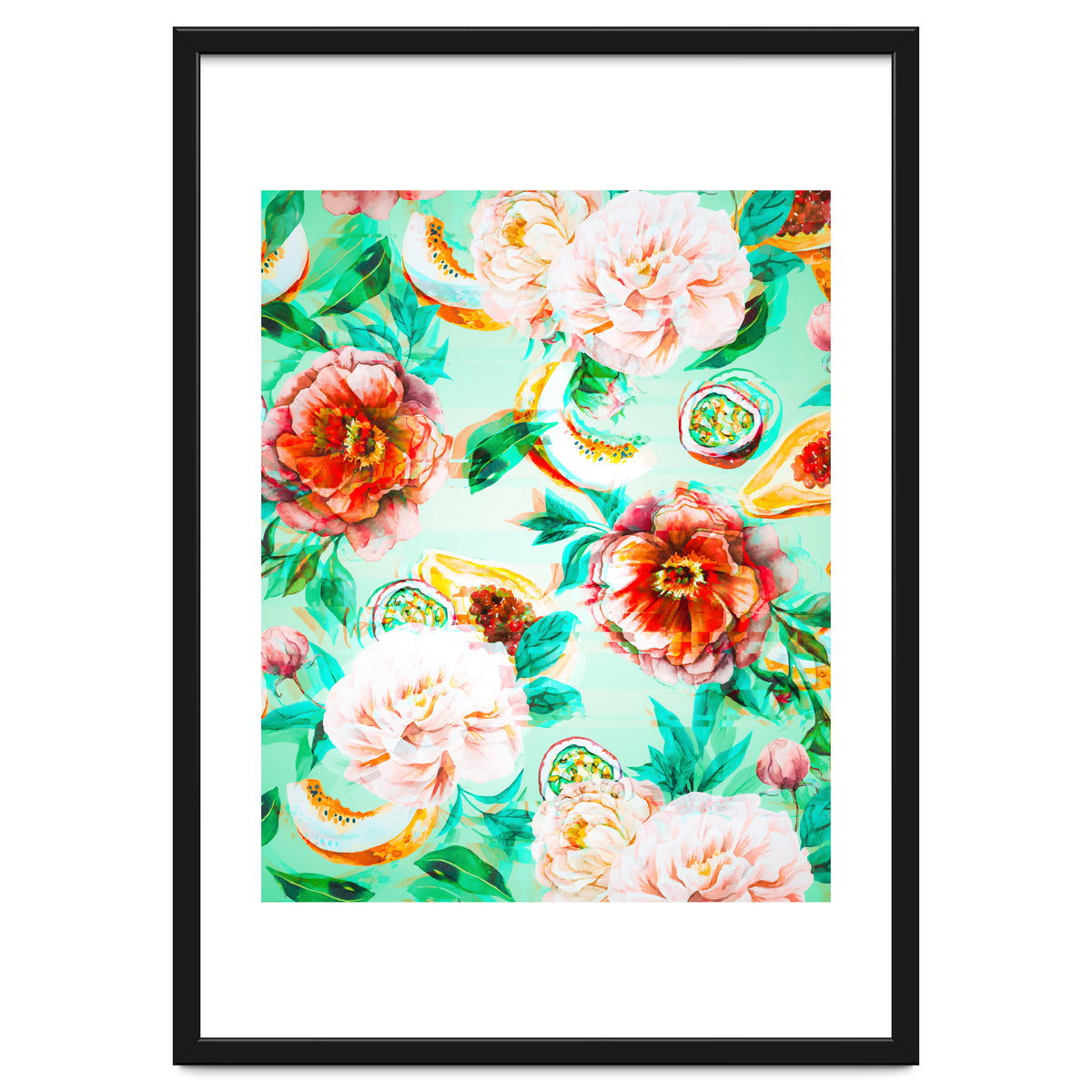 Tropical flowery fruit glitch