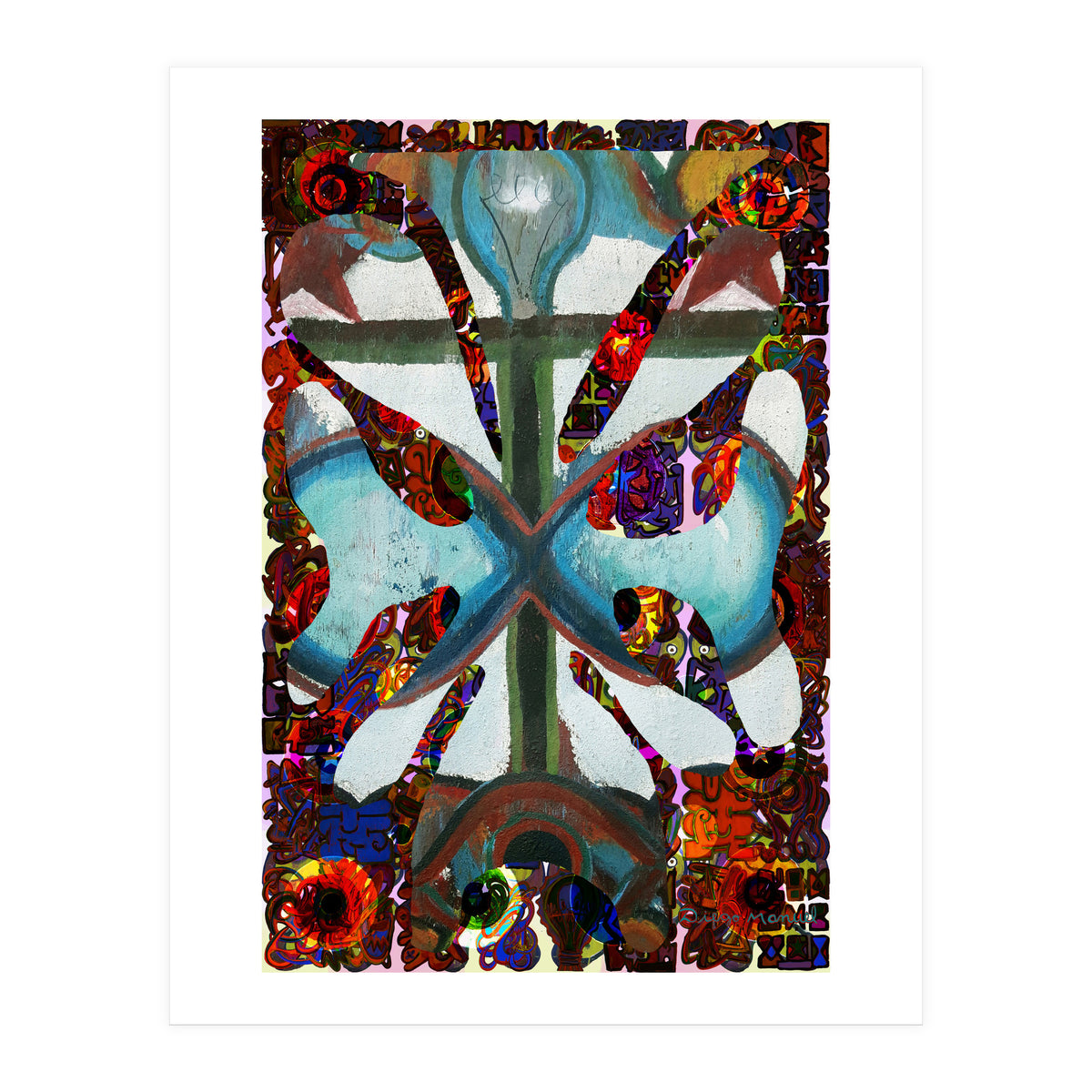 Pop Abstract 2023 Tapiz 32 (Print Only)