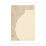 Cream tone vase silhouette (Print Only) thumbnail