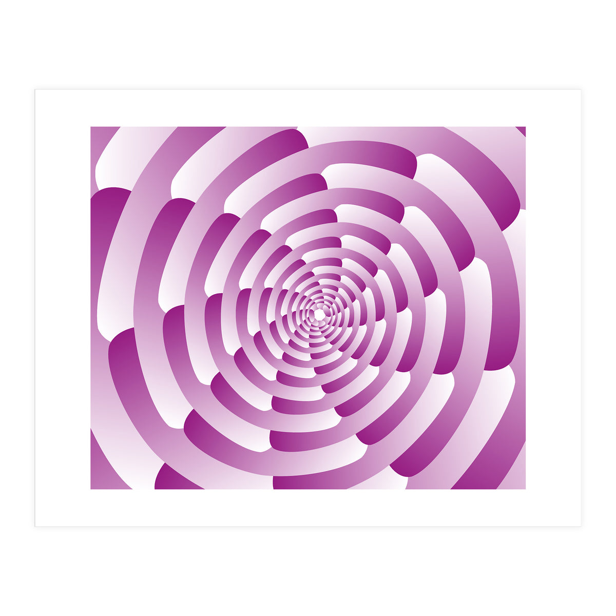 Abstract Pink Spiral (Print Only)