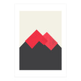Pastel Mountains II Volcano (Print Only) thumbnail