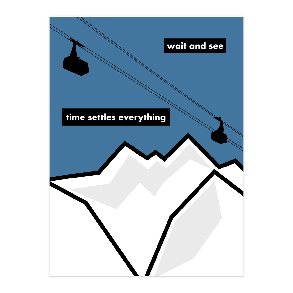 wait and see  (Print Only)