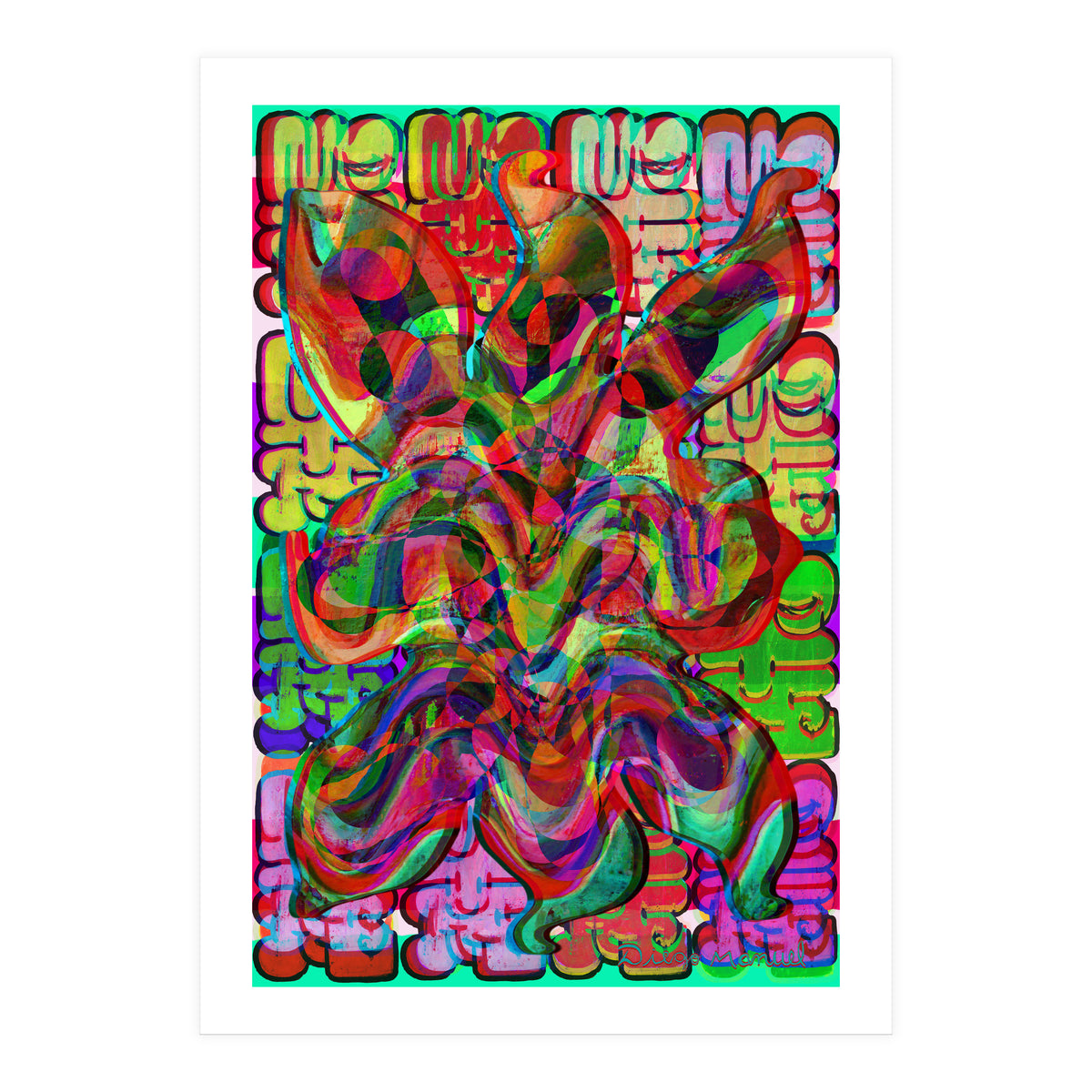 Pop Abstract 2023 Tapiz 103 (Print Only)