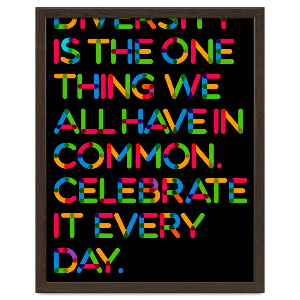 DIVERSITY (black Version)