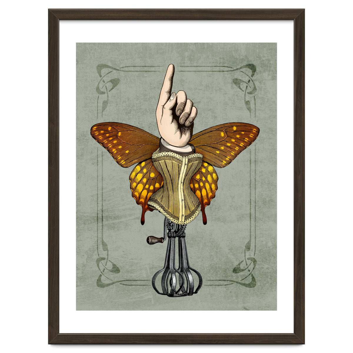 Butterhand Portrait