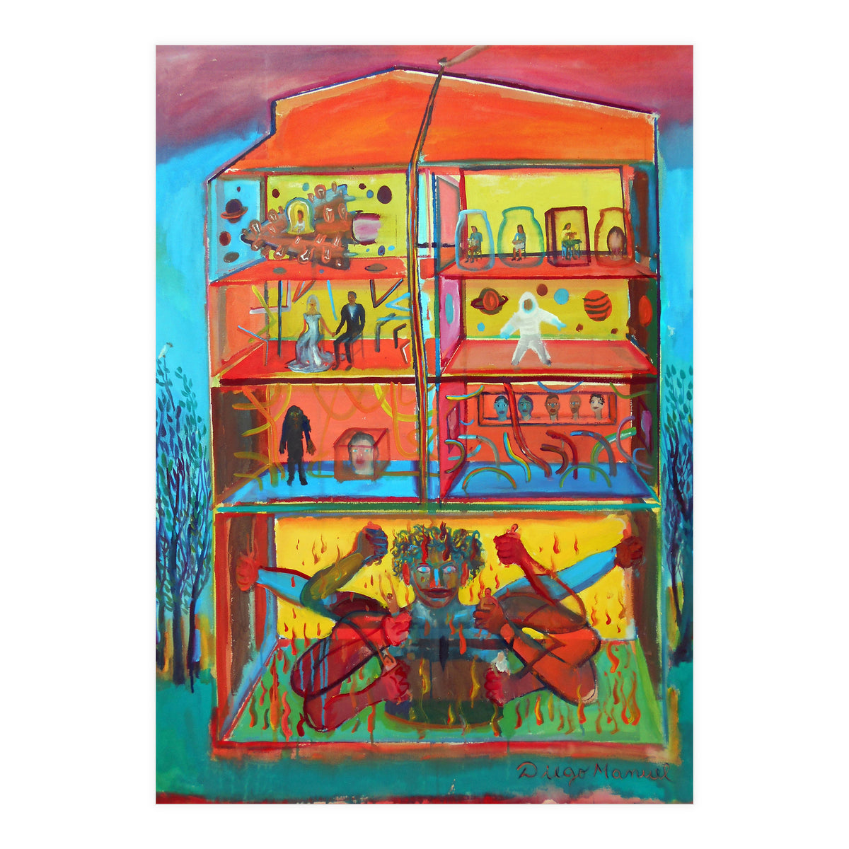 Casa De Habitaciones Inesperadas (Print Only)