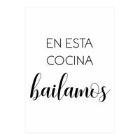 In This Kitchen We Dance (Spanish) (Print Only)
