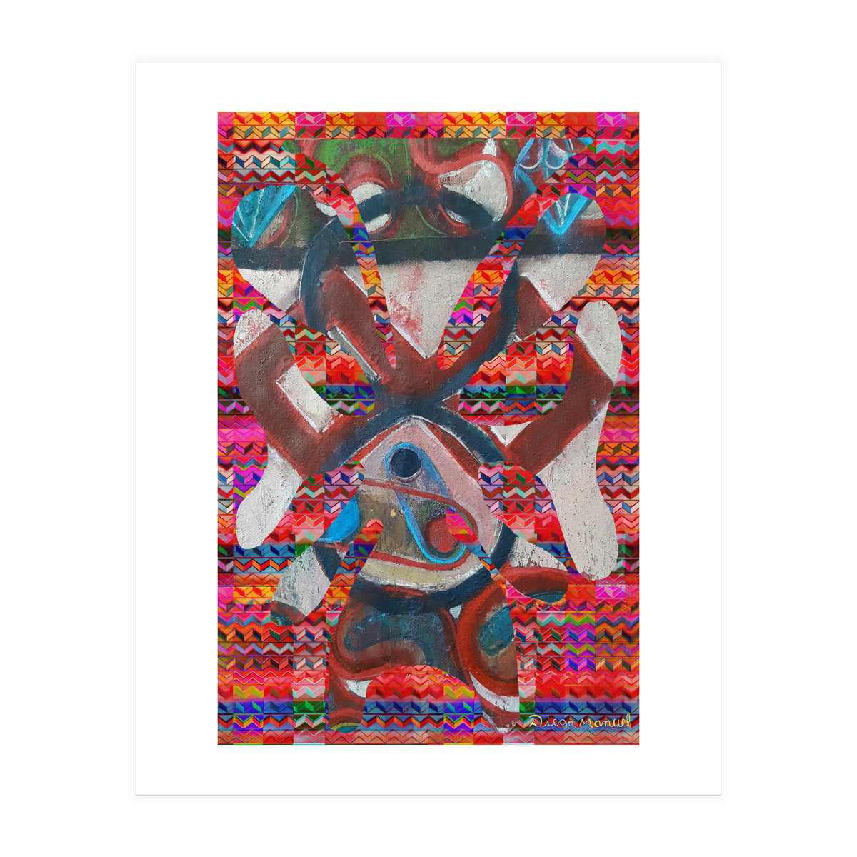 Pop Abstract 2023 Tapiz 19 (Print Only)