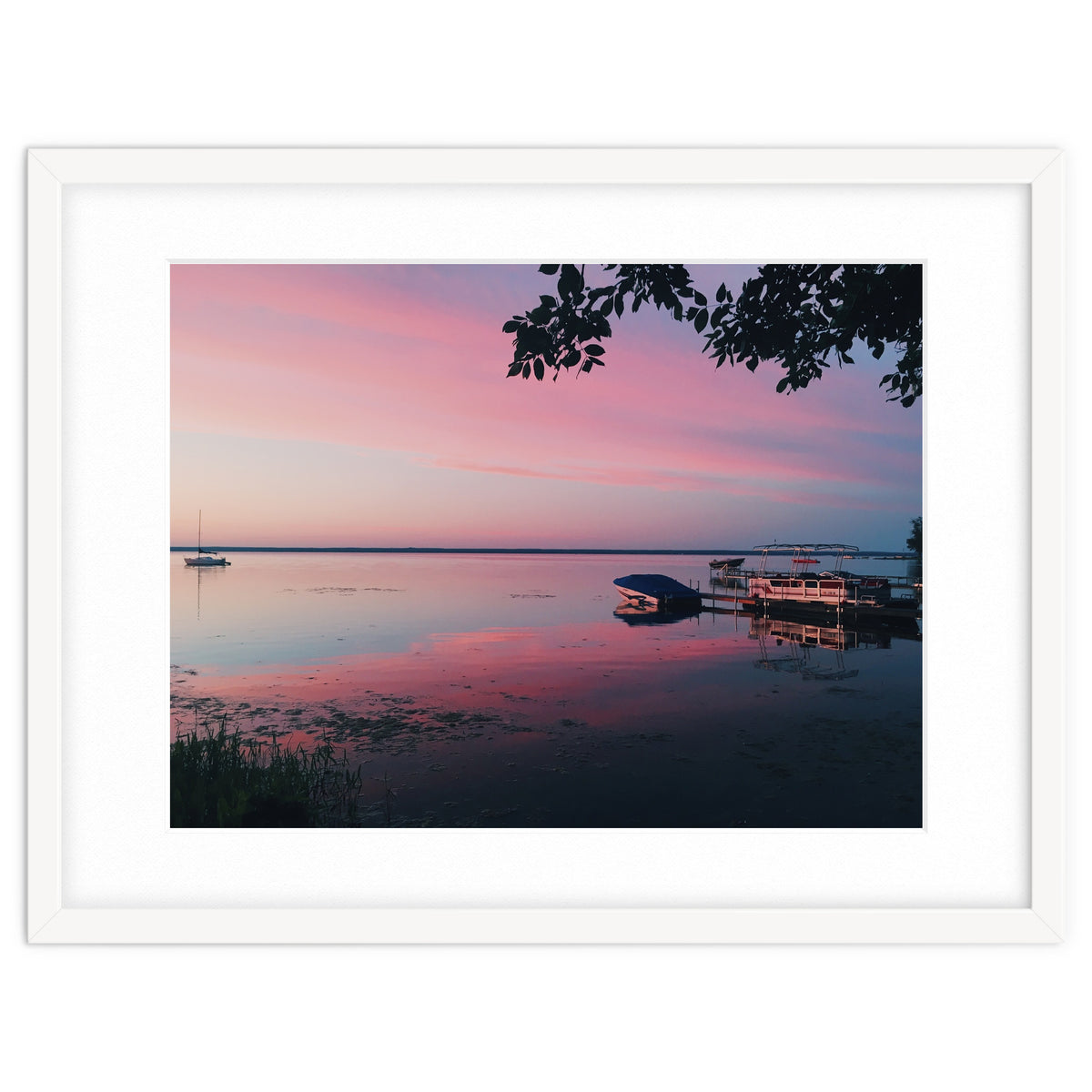 Magic hour on the lake