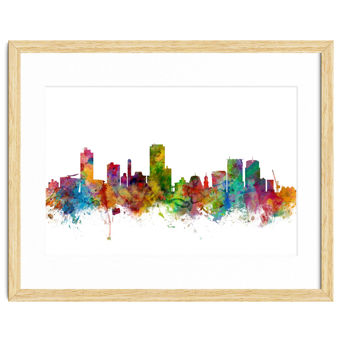 Wellington New Zealand Skyline