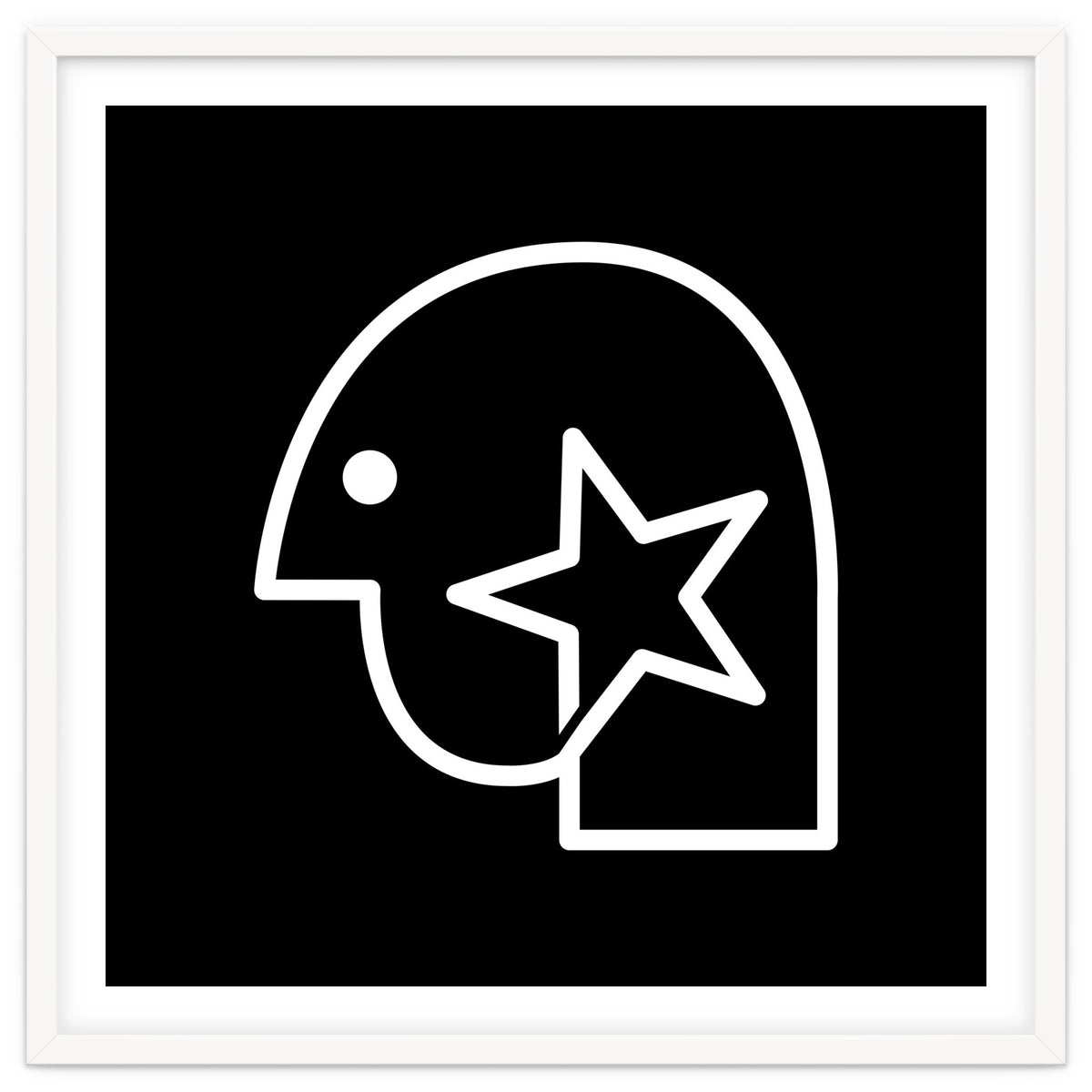 Head Star_Black