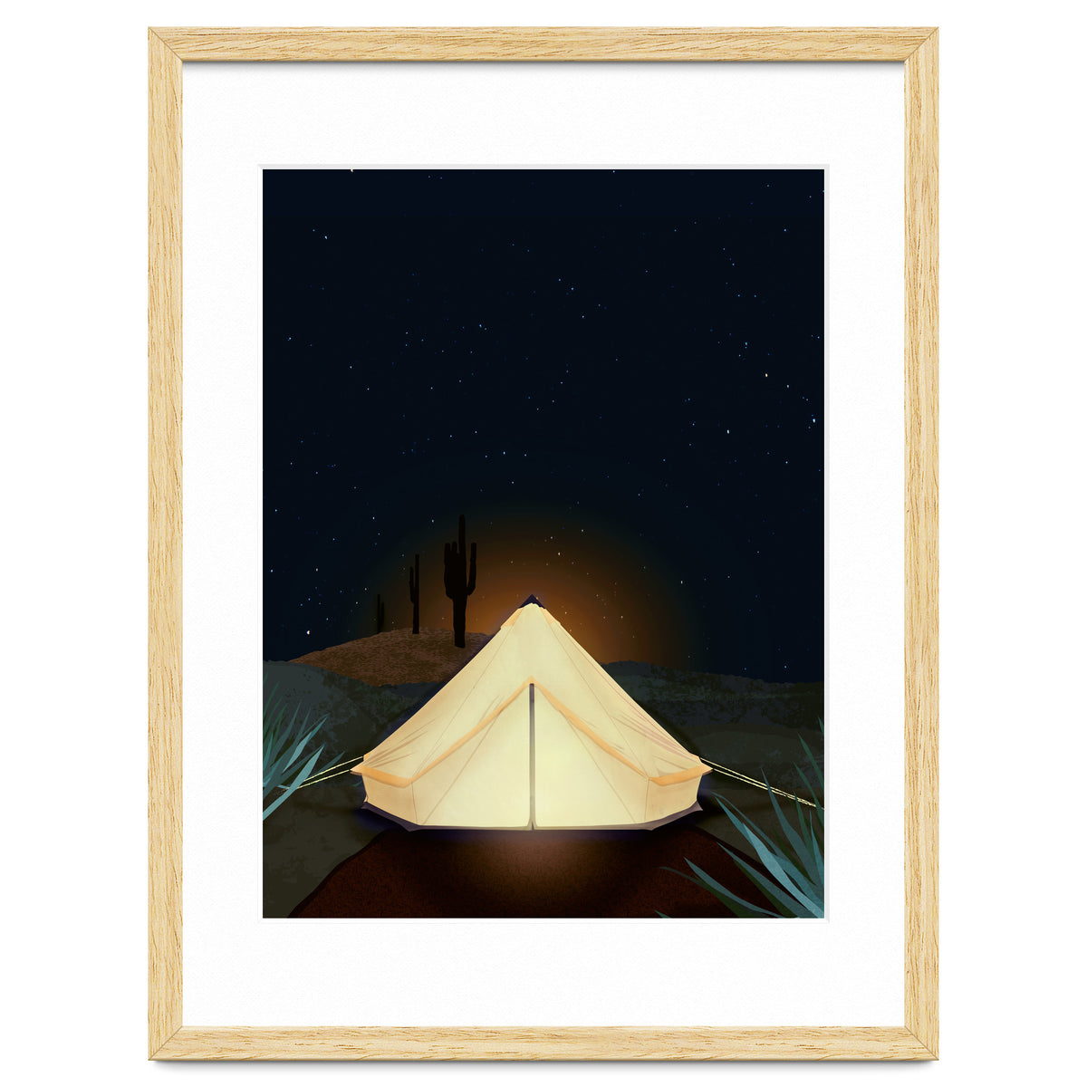 Tent at Night