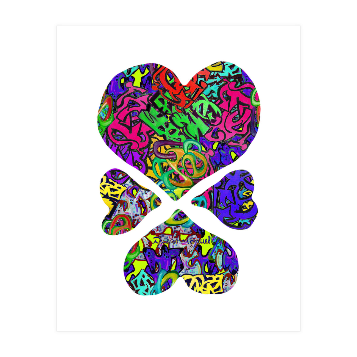 4 Corazones 11 (Print Only)