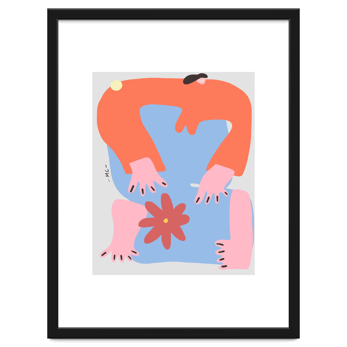 Women And The Flower