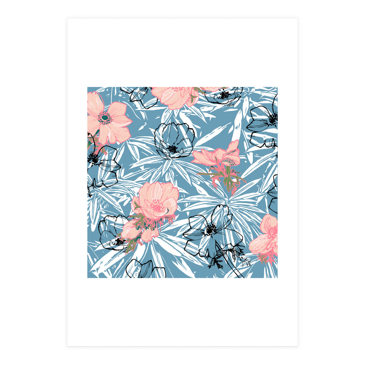 Backyard Palm (Print Only)