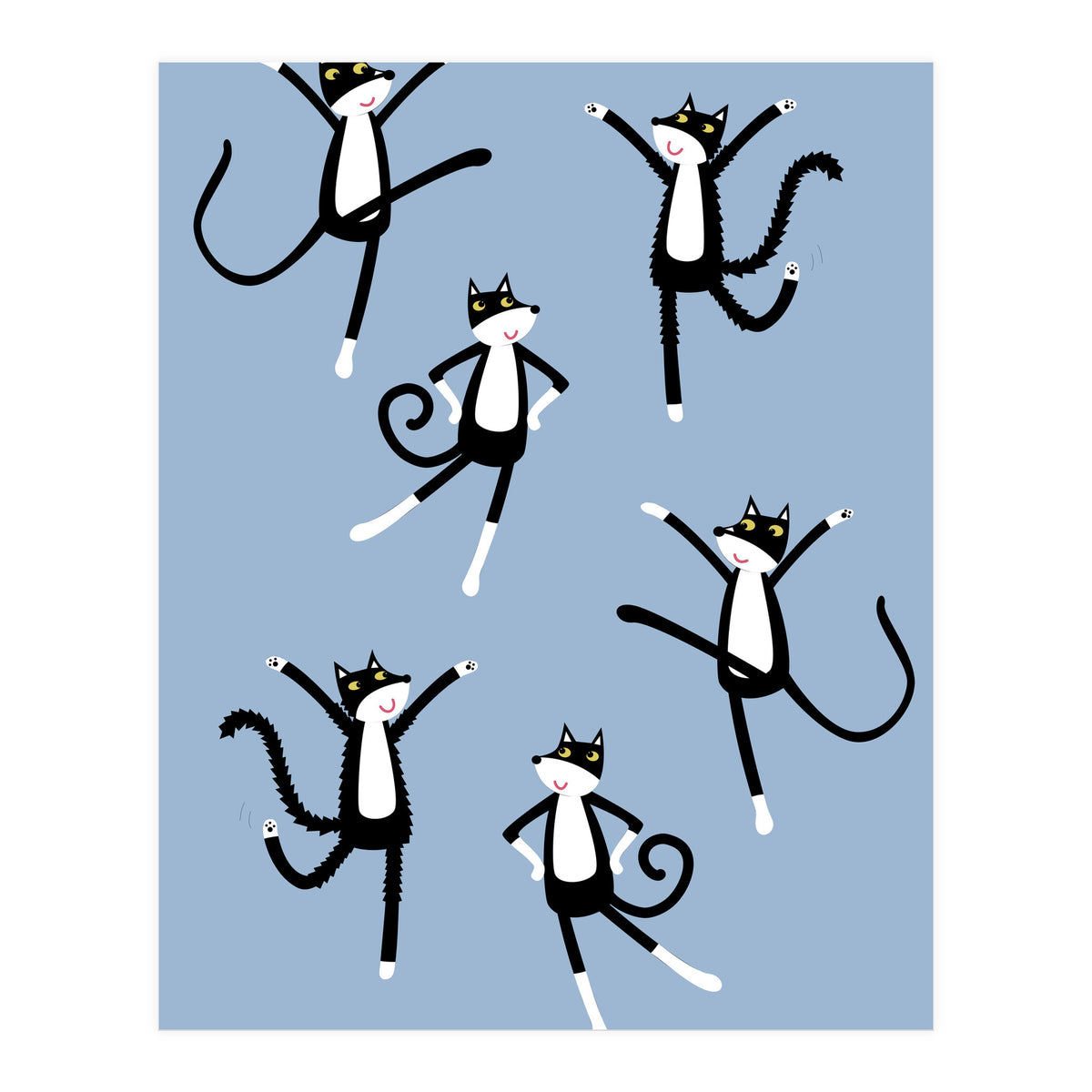 Dancing Cats (Print Only)