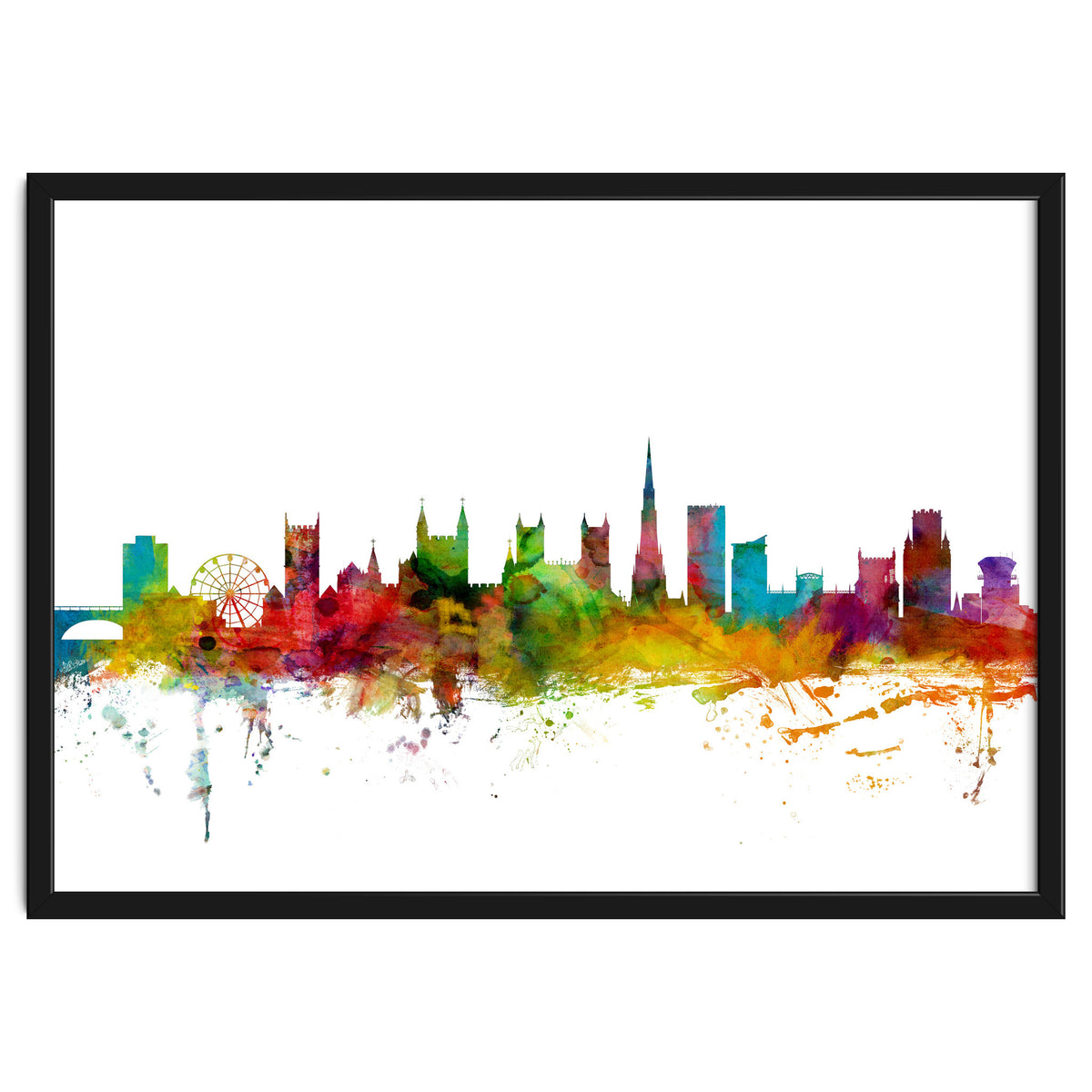 Bristol England Skyline