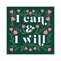 I Can & I Will (Print Only)