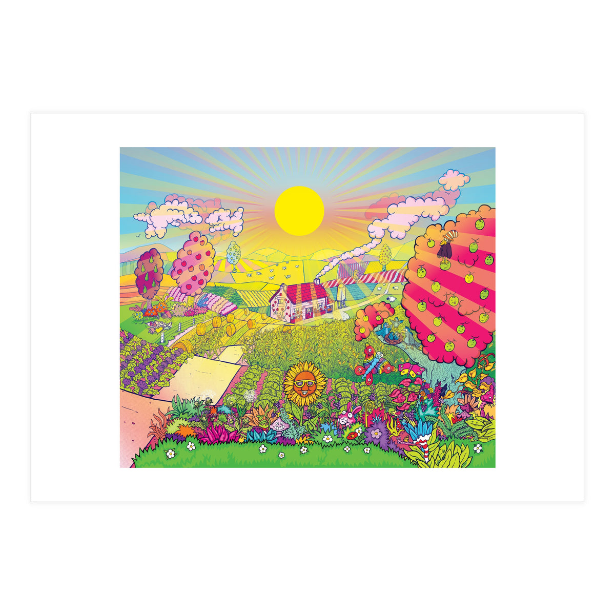 Reap A Harvest Barrel Aged Fruit Farmhouse Saison - Abbeydale x Siren Craft Brew (Print Only)