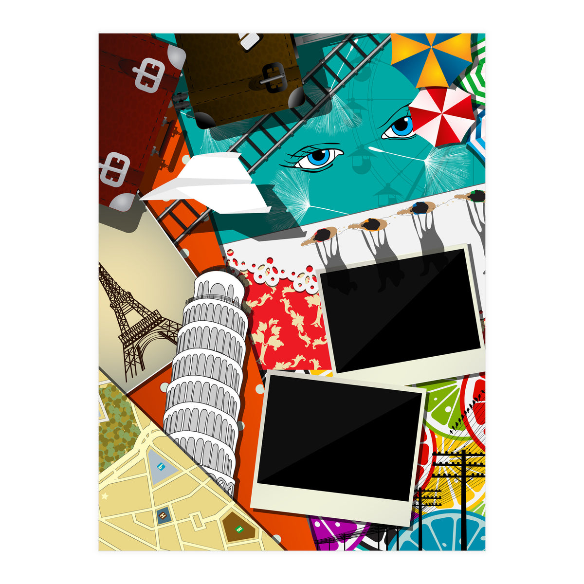 Travel Collage (Print Only)