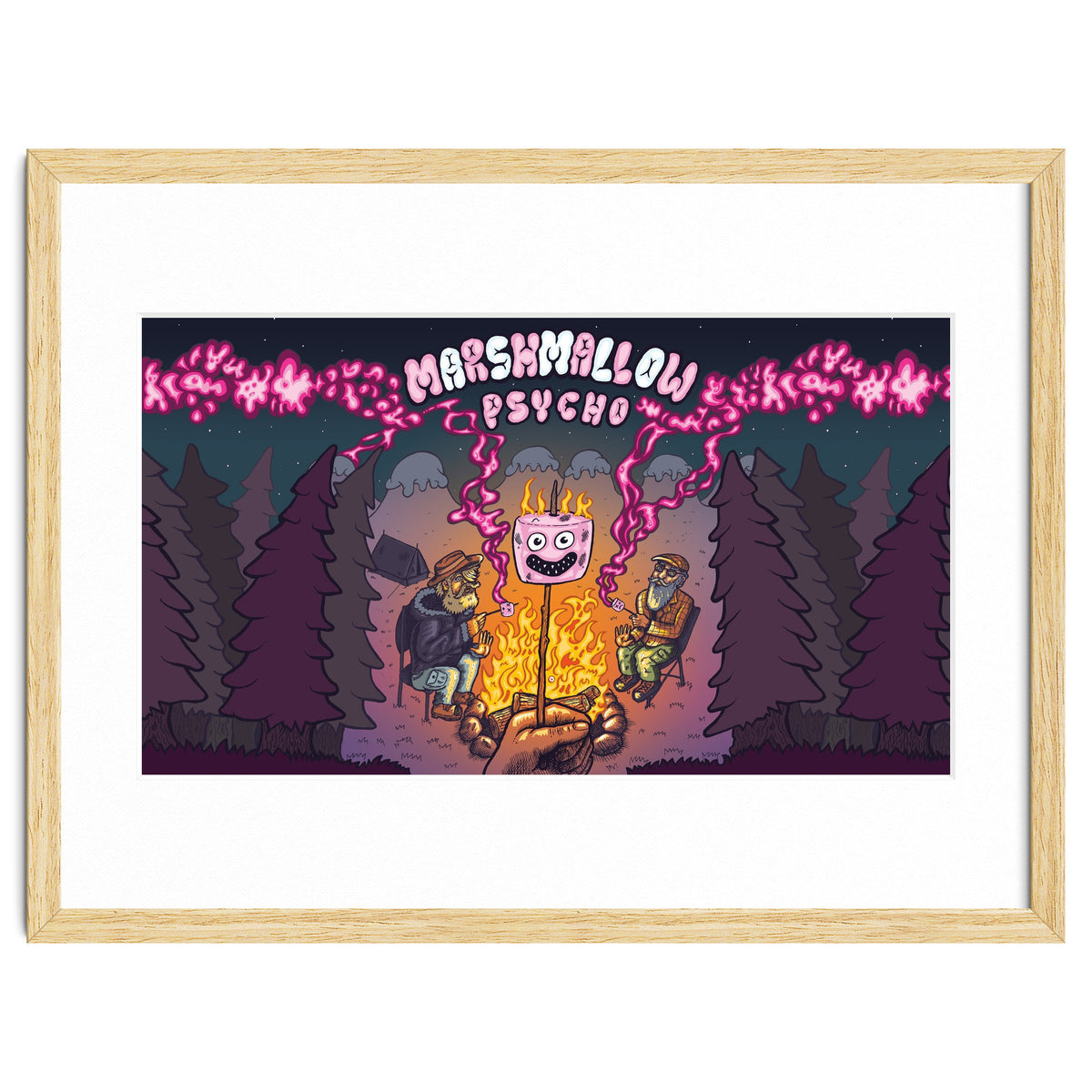 Marshmallow Psycho 12.3% ABV Bourbon Barrel Aged Marshmallow Stout