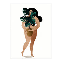 Nude With Plant (Print Only)