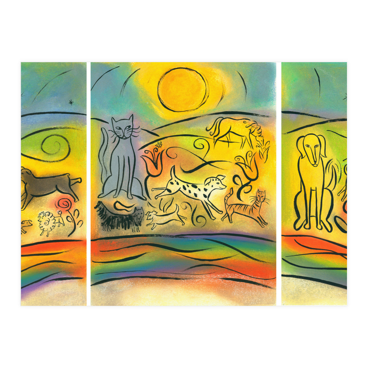 Rainbow Bridge Print (Print Only)