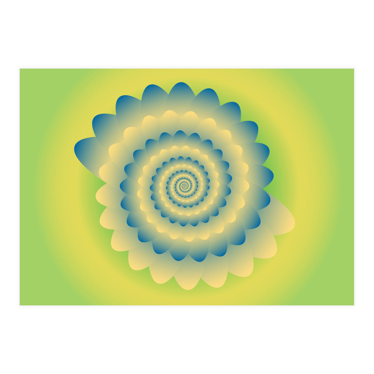 3D Flower Art (Print Only)