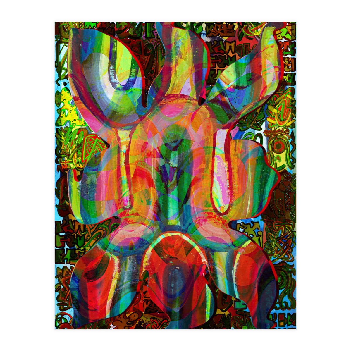 Pop Abstract 2023 Tapiz 105 (Print Only)