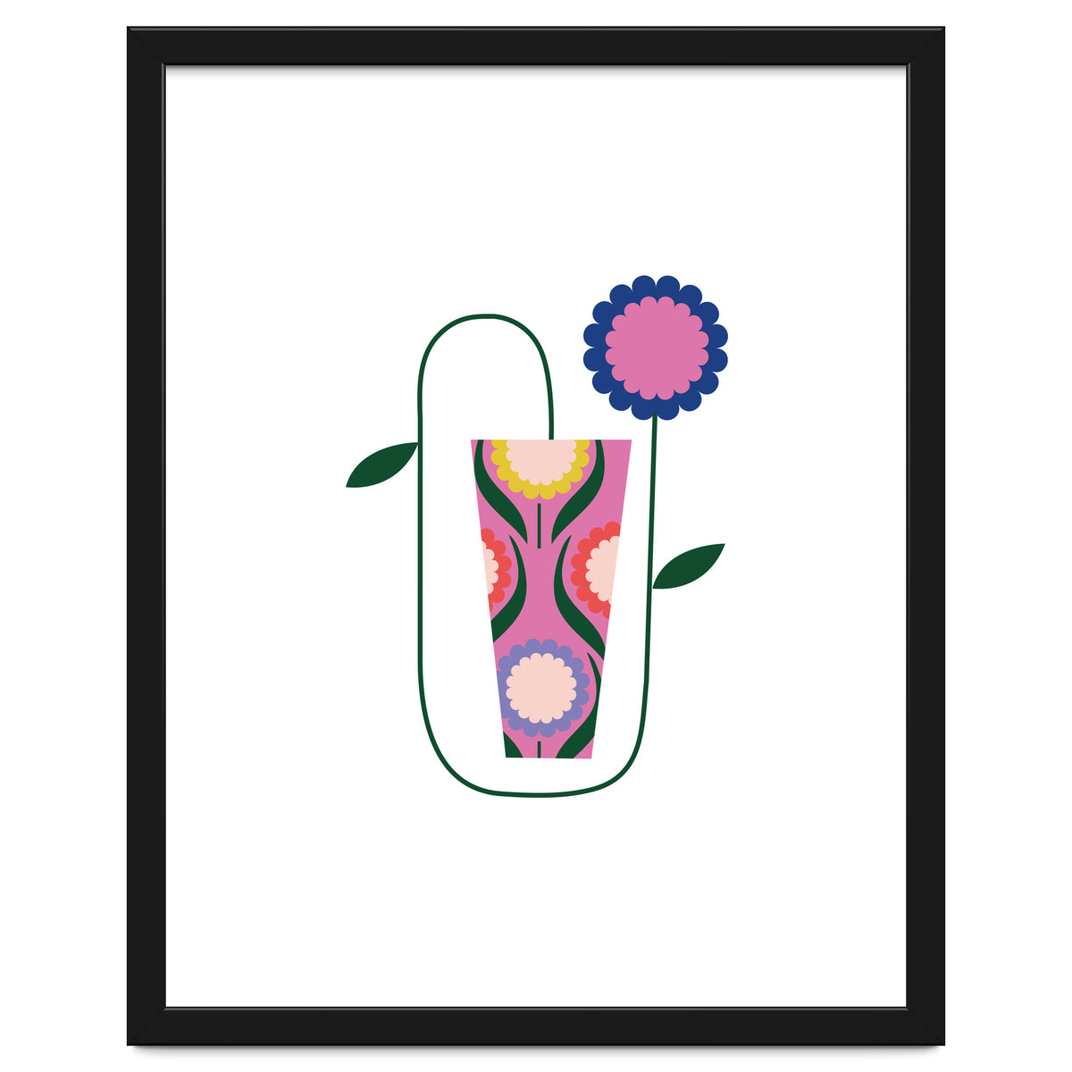 Strange Flower Rgb Cropped White