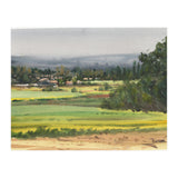 Sunny Landscape Painting Watercolor (Print Only) thumbnail