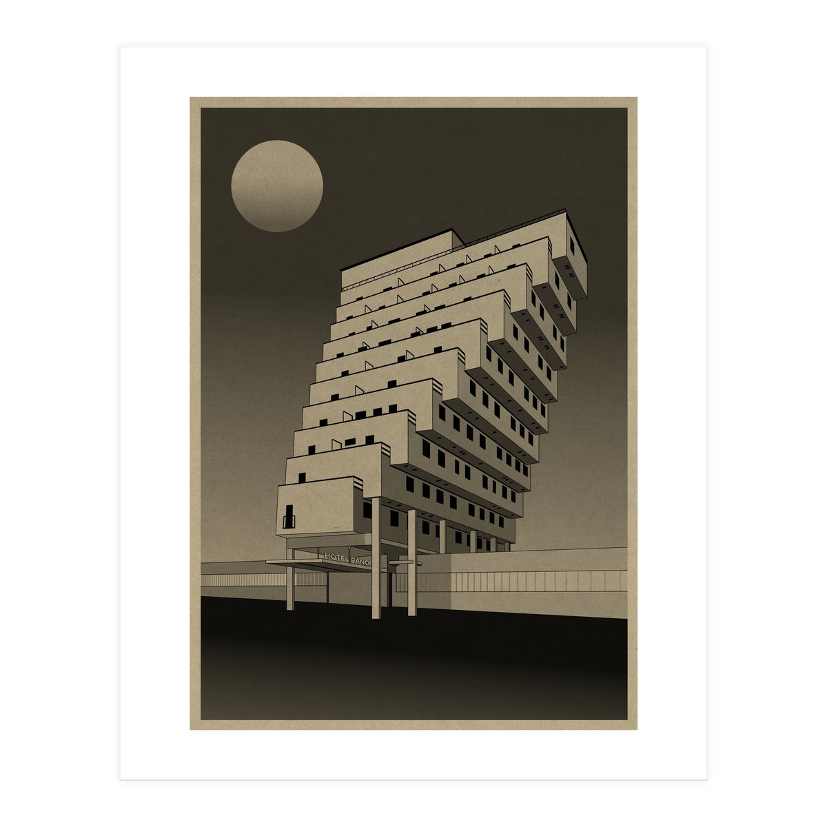 Hotel Panorama Slovakia (1970) (Print Only)