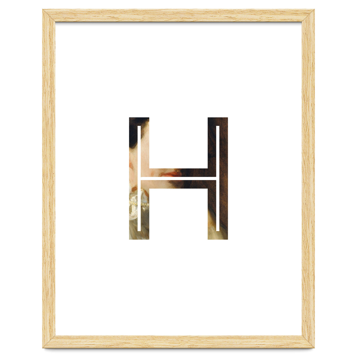 Letter H - (Impress)