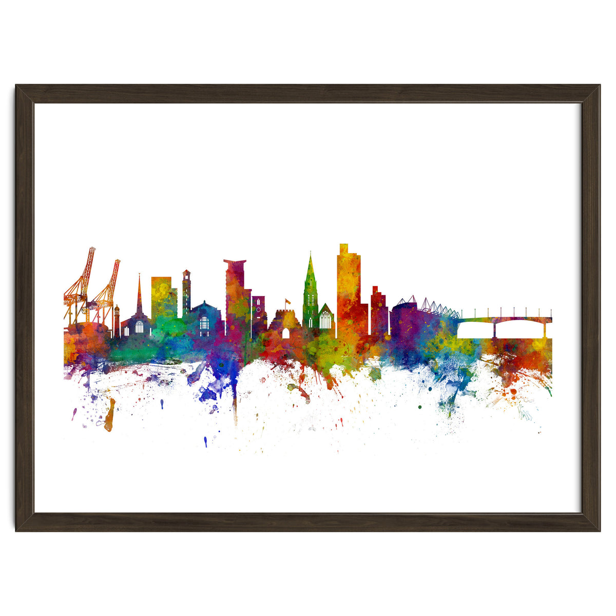 Southampton England Skyline