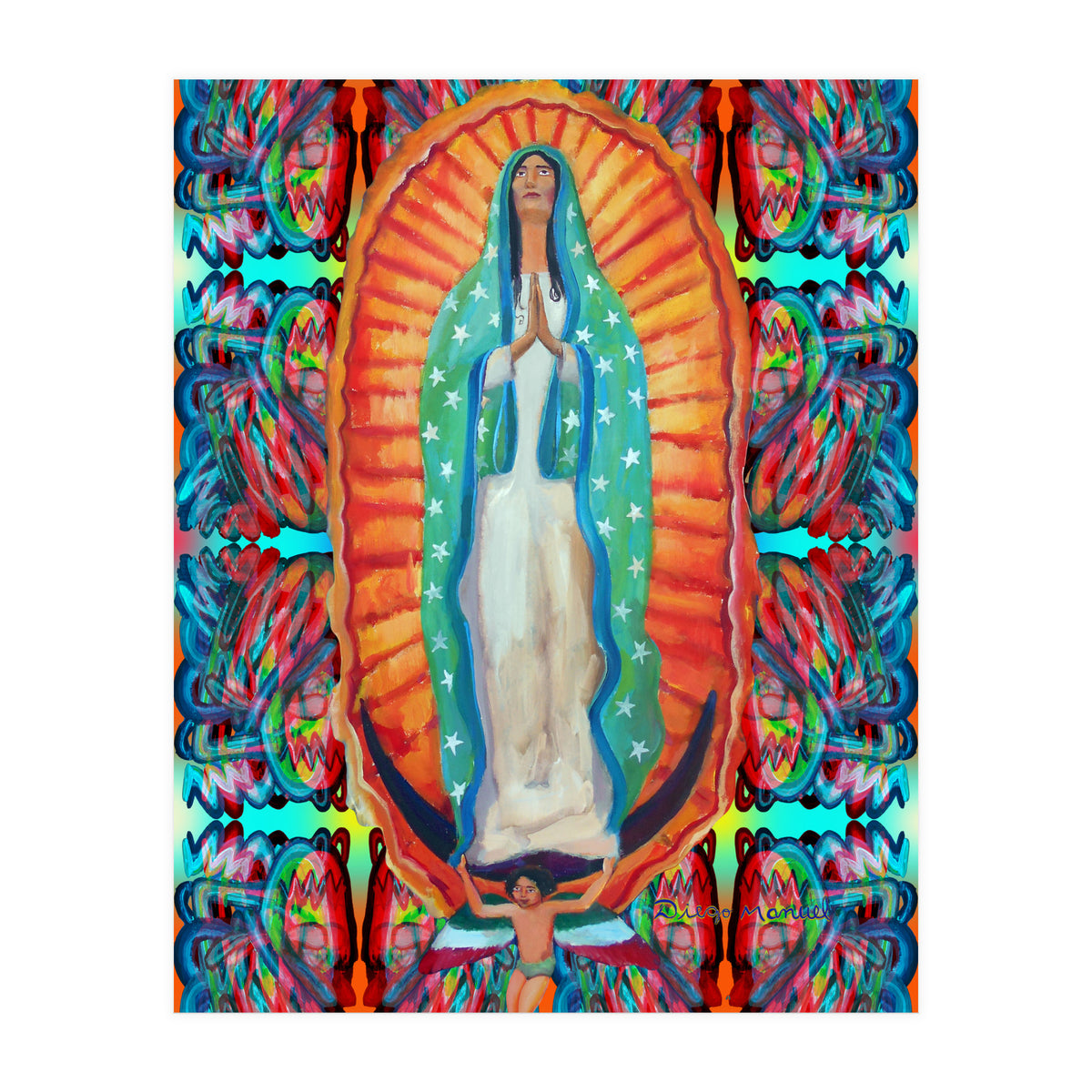 Virgen De Guadalupe 3 (Print Only)