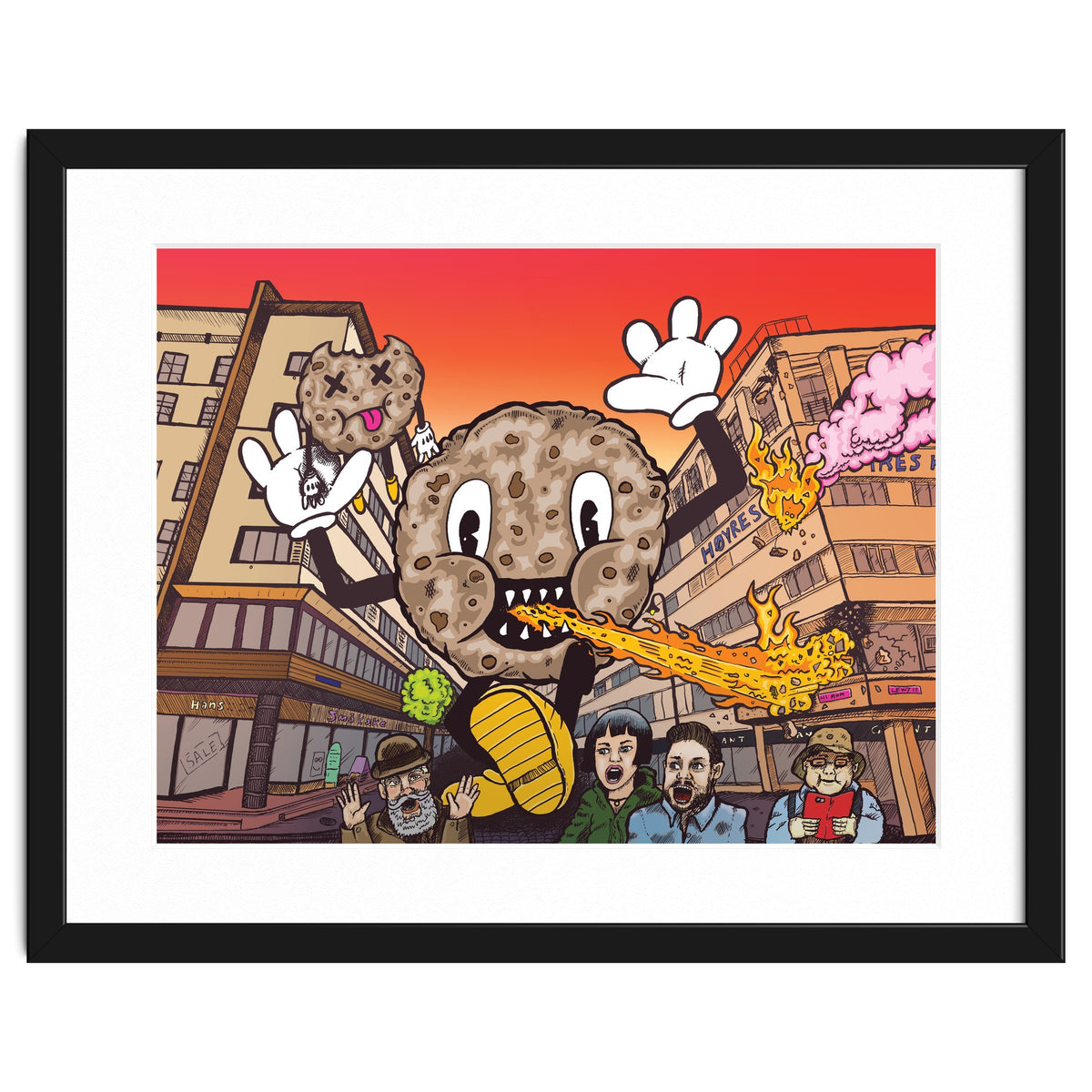 Cookie Monster 12.3% ABV Bourbon Barrel Aged Coconut Chocolate Chip Stout - Amundsen Brewery