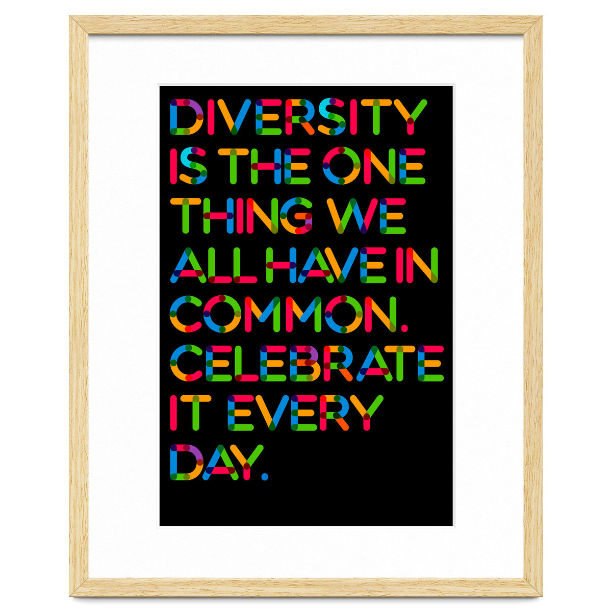 DIVERSITY (black Version)