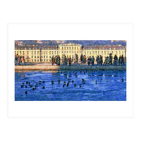 Winter's day at Schoenbrunn (Print Only)